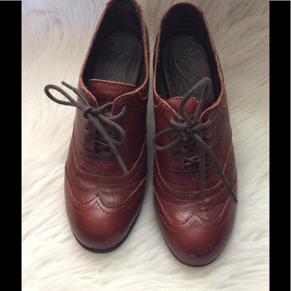 Burgundy Born shoes